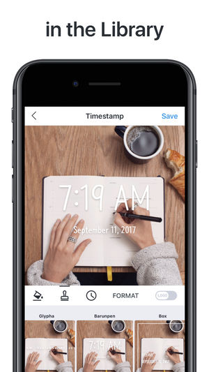 iphone photo date stamp app